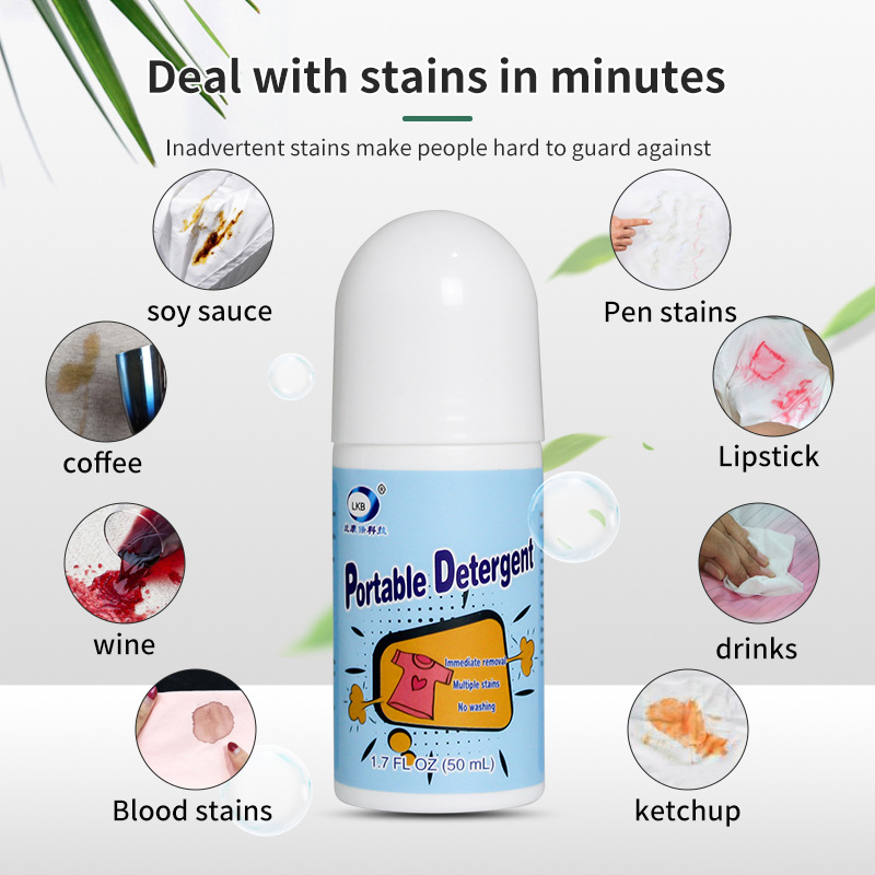 STAIN-ROL Stain Removing Roller Ball Degreasing Stain Removing Pen Clothes Degreasing Portable Detergent