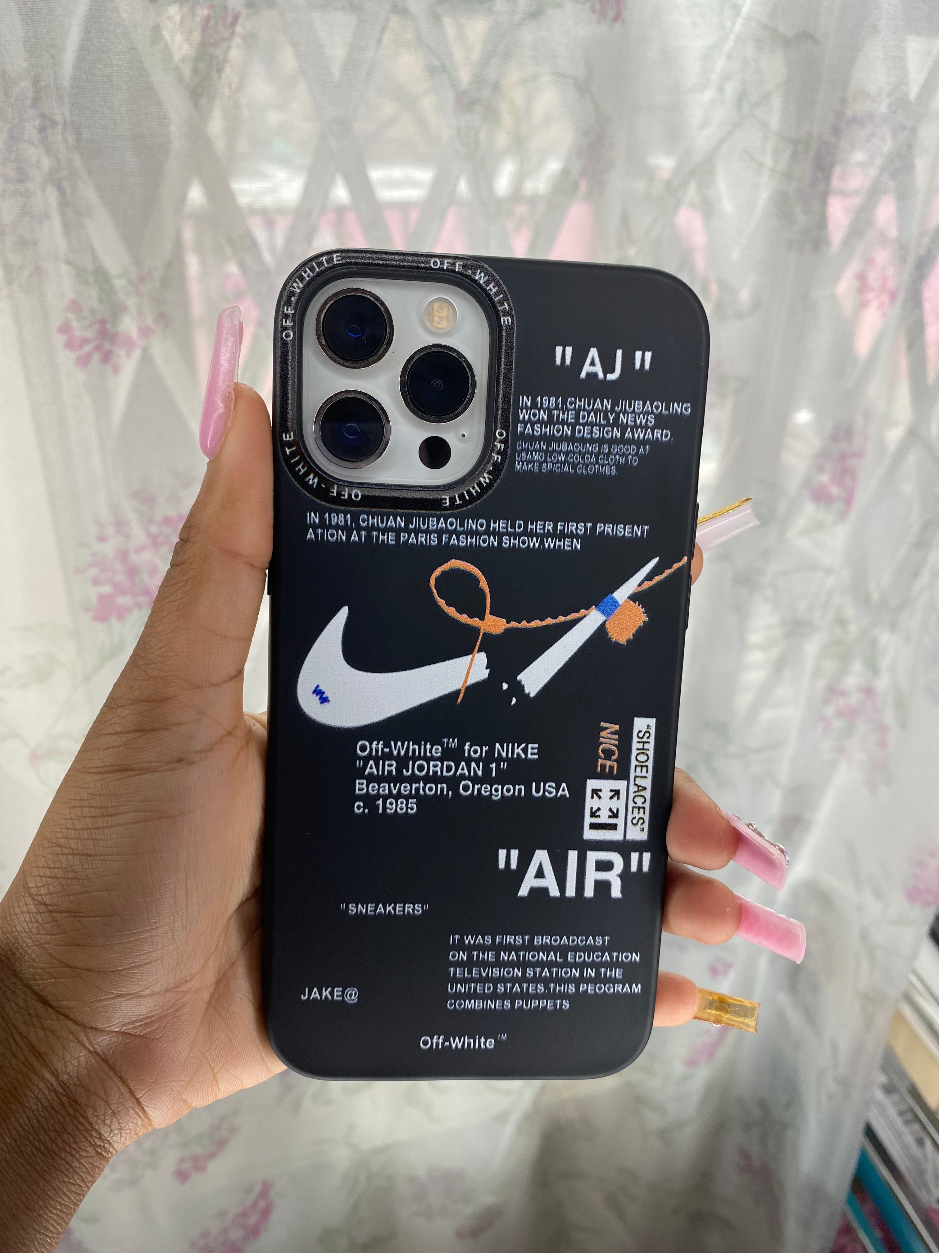 Nike x Off White iPhone Case