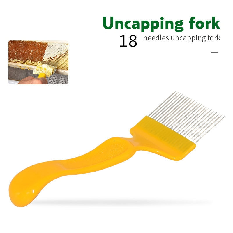 Beekeeping Tools Straight Needles Uncapping Forks For Honey Scrapping