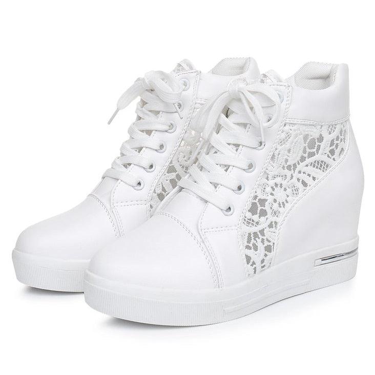 Thick Heel Breathable Sneakers