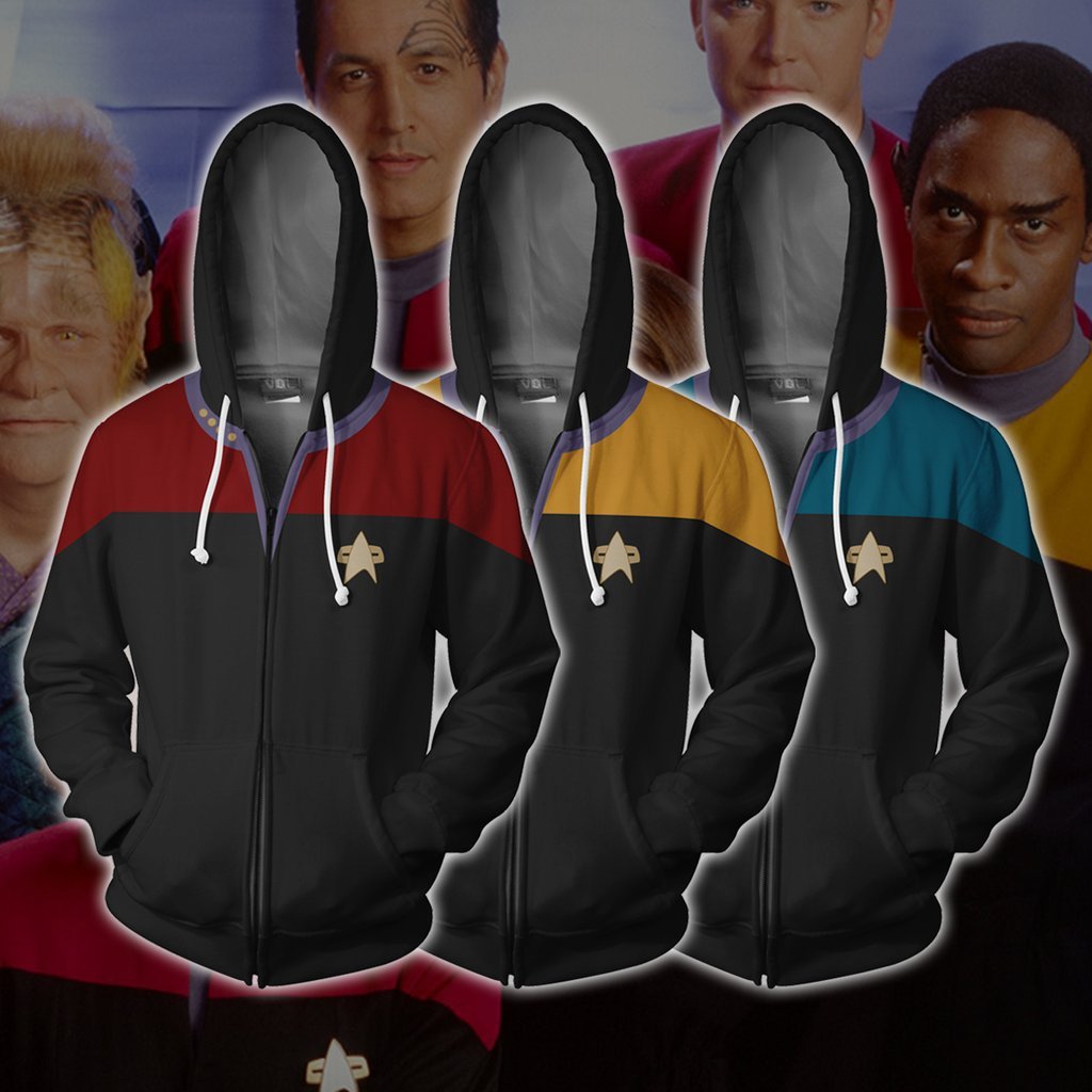 Star Trek: Deep Space Nine / Voyager 3D Hoodie Cosplay Sweatshirt