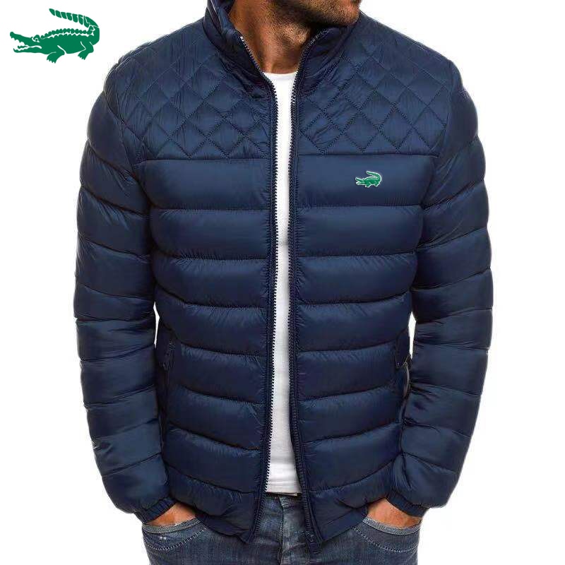 Autumn/Winter 2022 Men's Zipper Cotton Jacket Top Warm and Comfortable Men's Jacket Top Comfortable Down Cotton Jacket