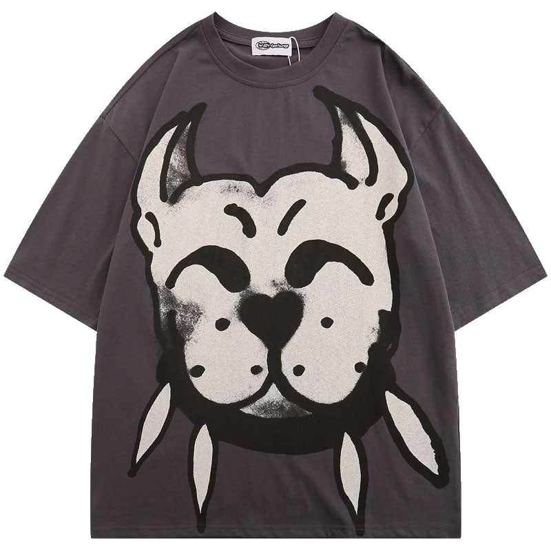 T-Shirt with dog print