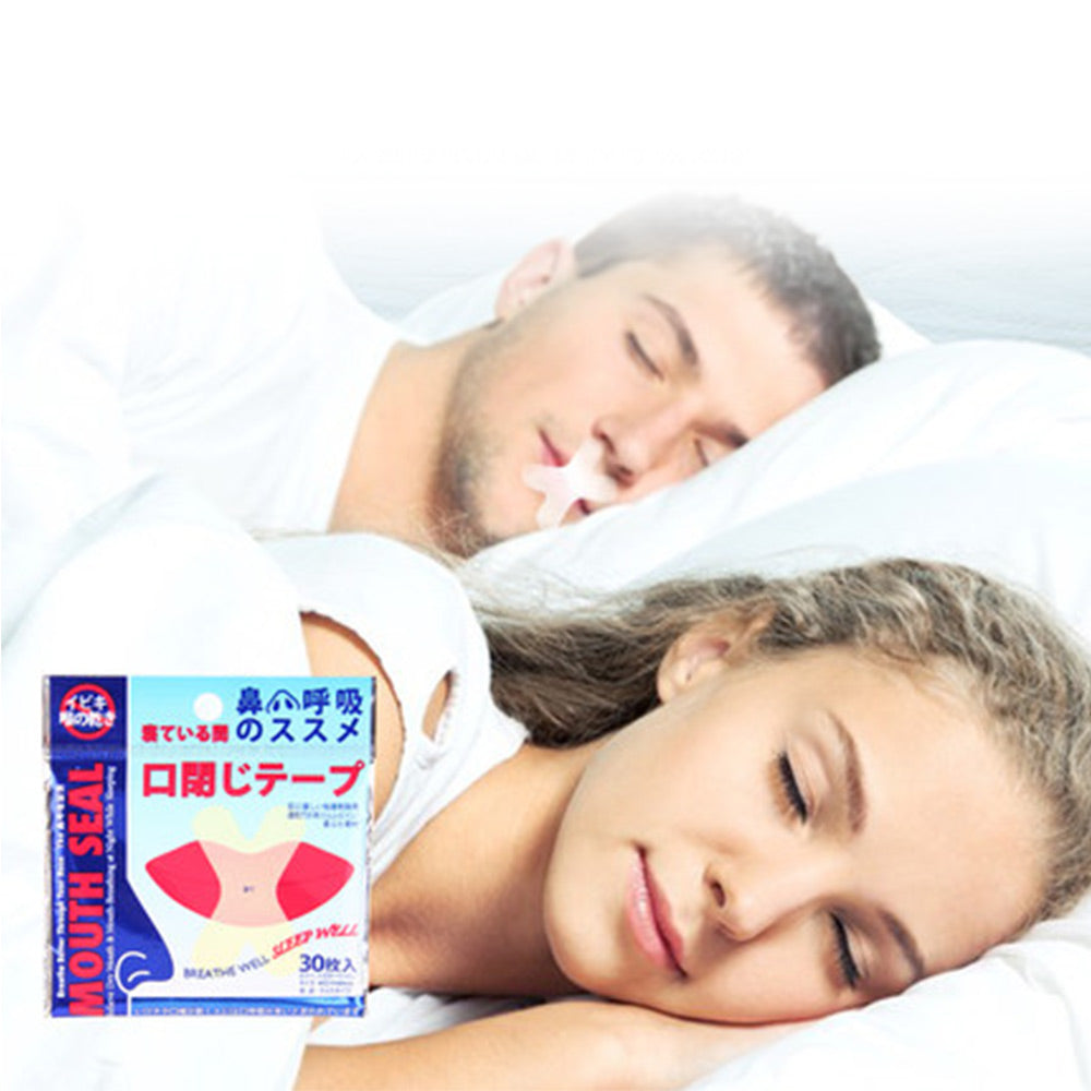 Anti Snoring Mouth Tape Sleep Strip Better Nose Breathing Improved Nighttime Sleeping Less Mouth Breathing Health Care