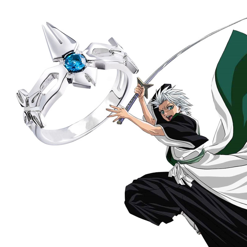 Anime Hitsugaya Dongshiro Ring Jewelry Realm Bleach Death God Bleach Solution Captain of Team Juban
