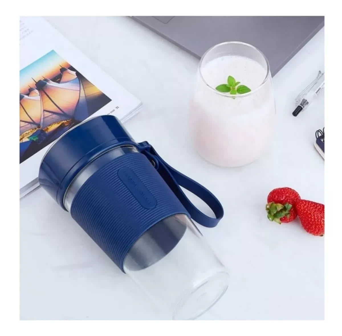 Mini Licuadora Portatil Vaso 300ml Fruta