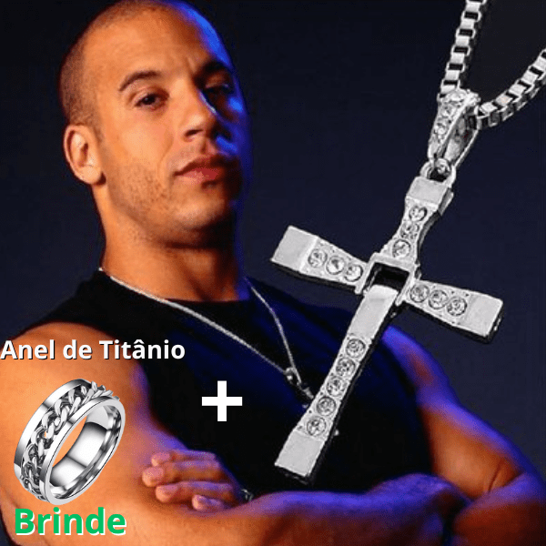 COMPRE 1 LEVE 2 - Colar Cruz Dominic Toretto + Brinde exclusivo + Frete Grátis (ÚLTIMAS UNIDADES)