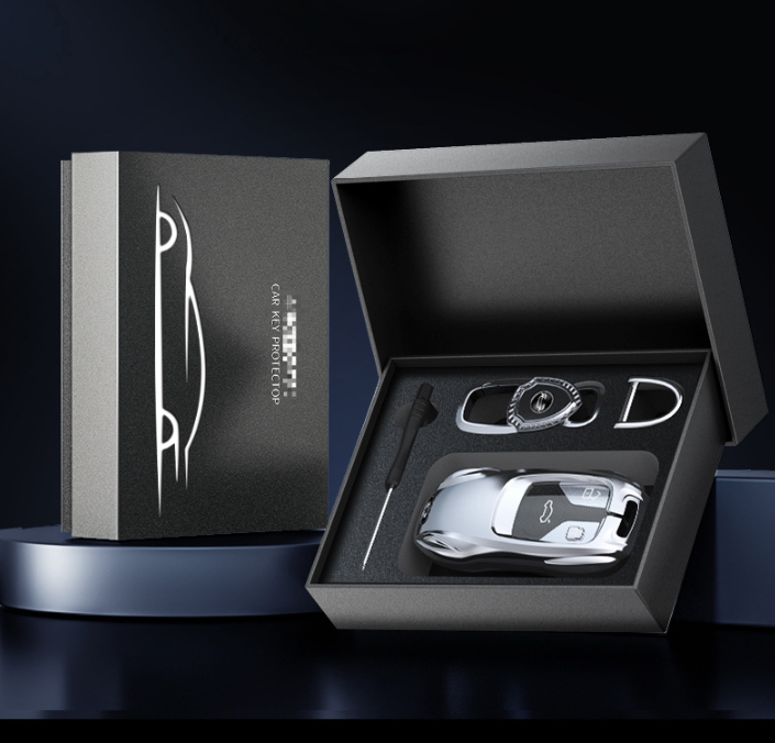 Suitable for Audi key case A4L car A6L buckle Q5L shell Q3 male A3 female Q2L high-end car Q7 bag sports car protection