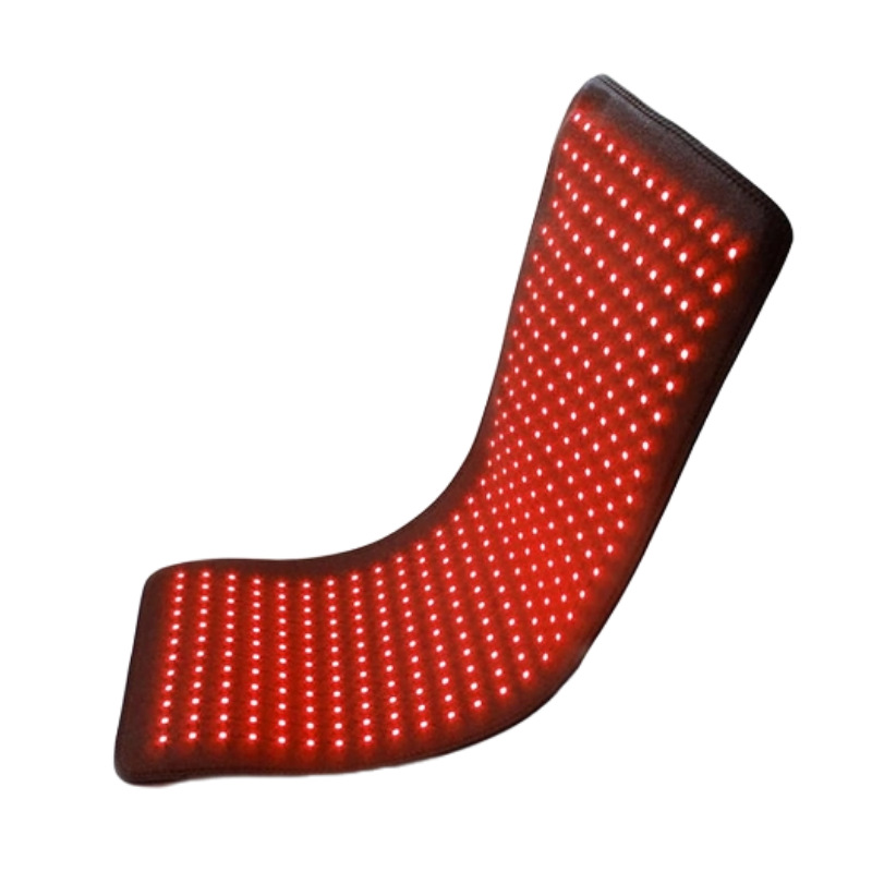 infrared physiotherapy pad, infrared therapy, wrapped red light therapy device, shoulder and lower back muscle pain relief